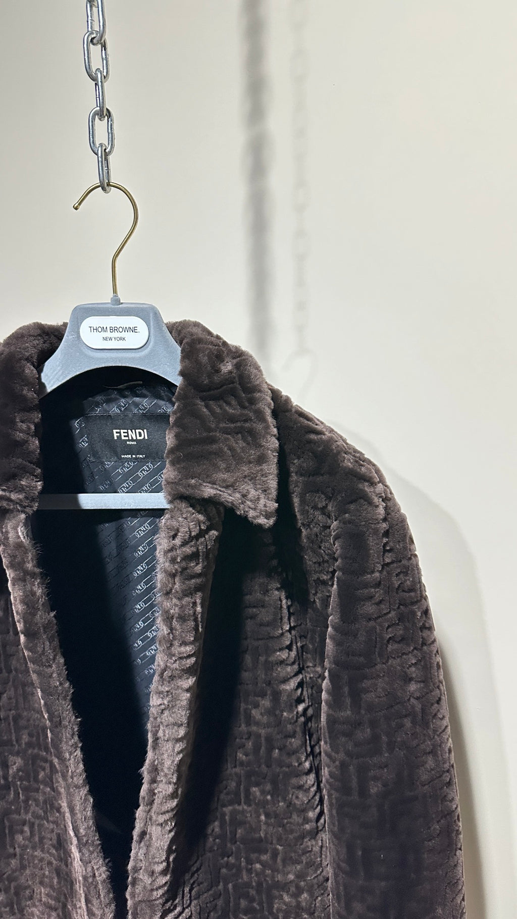 FENDI FUR REVERSIBLE JACKET