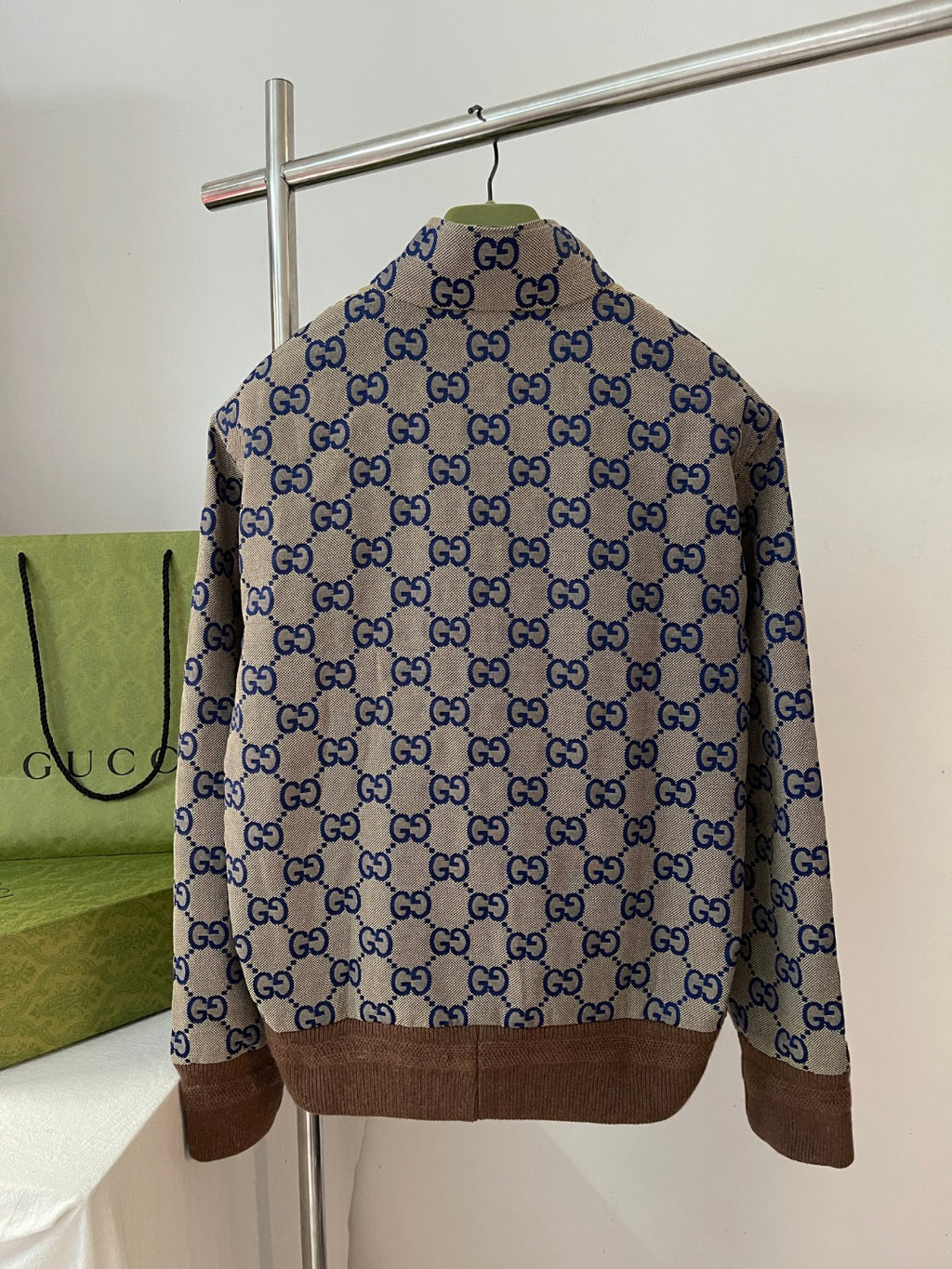 GUCCI MONOGRAM PATTERN JACKET
