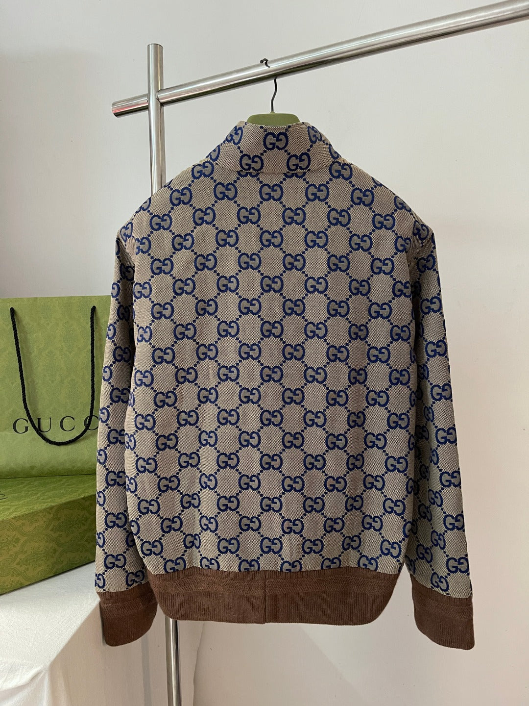 GUCCI MONOGRAM PATTERN JACKET