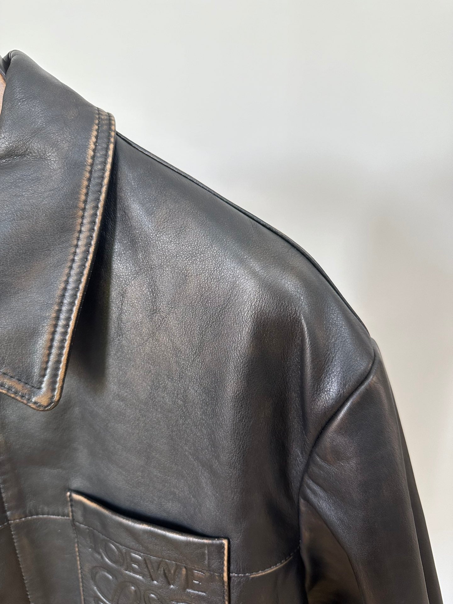 LOEWE LEATHER SHIRT