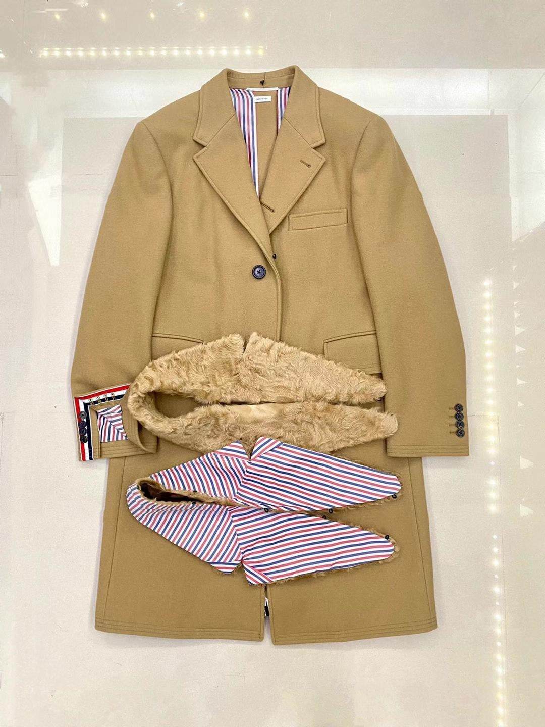 THOM BROWNE CASHMERE COAT