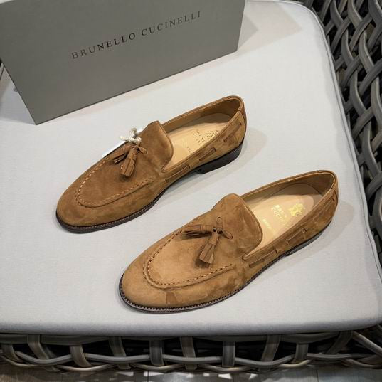 BRUNELLO SUEDE LOAFER