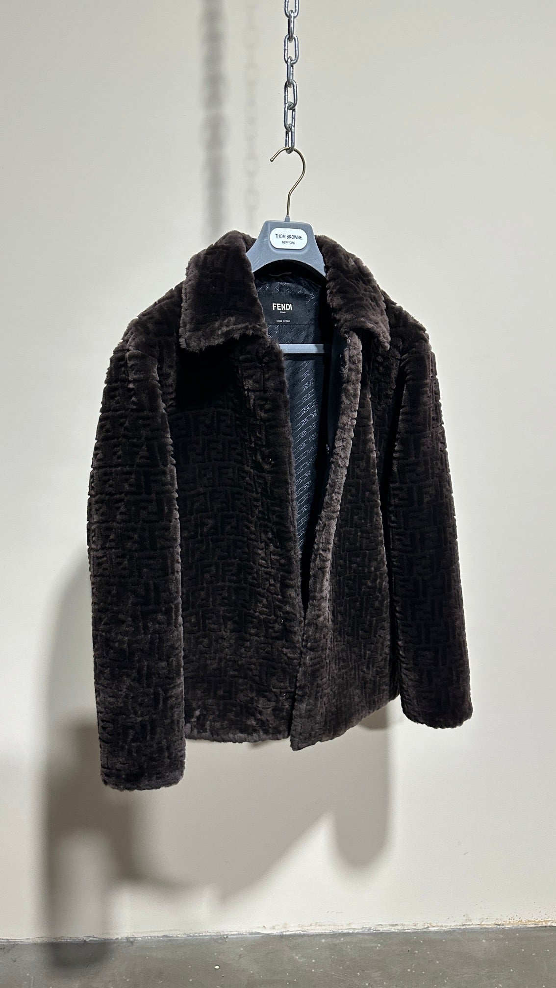 FENDI FUR REVERSIBLE JACKET