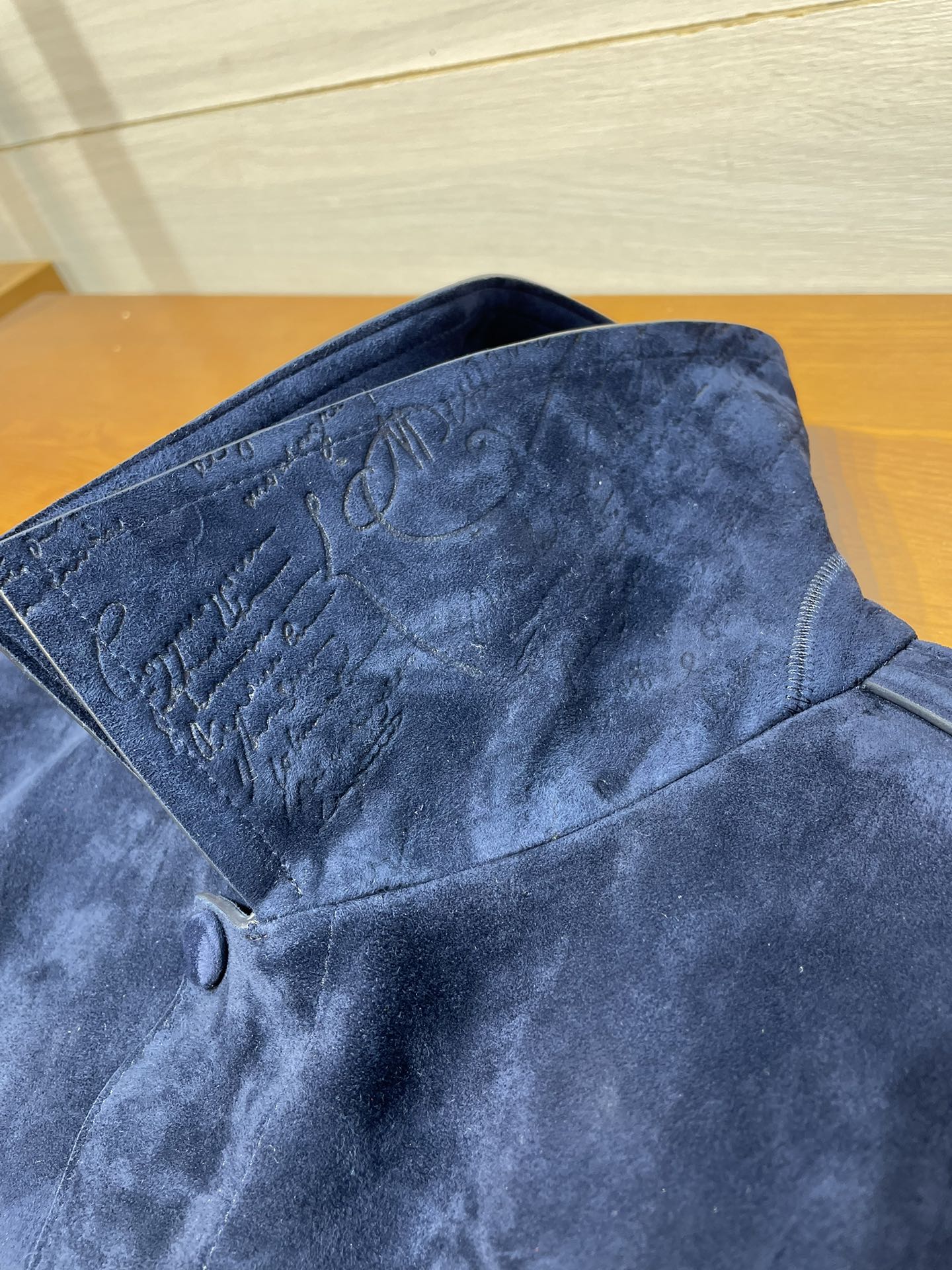 BERLUTI SUEDE BLOUSON