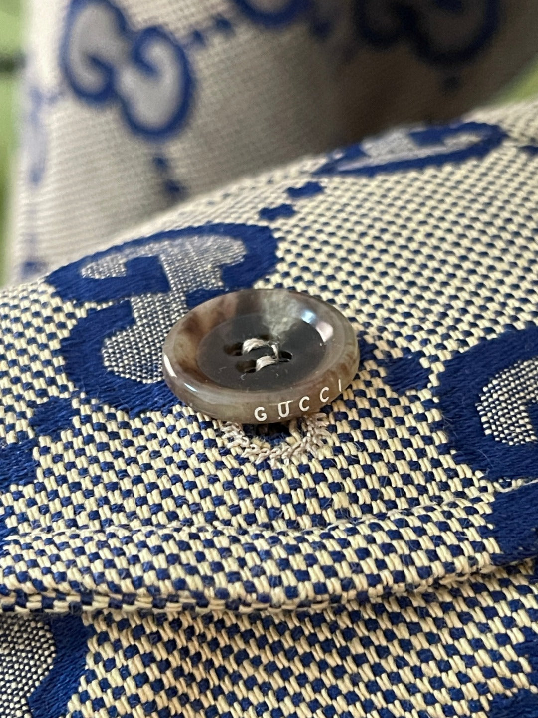 GUCCI MONOGRAM PATTERN JACKET