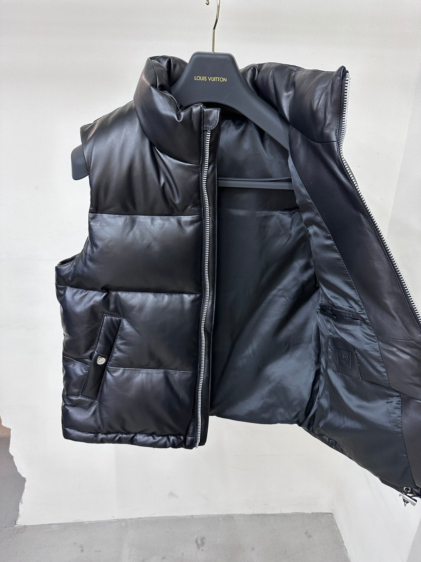 PRADA NAPPA LEATHER VEST
