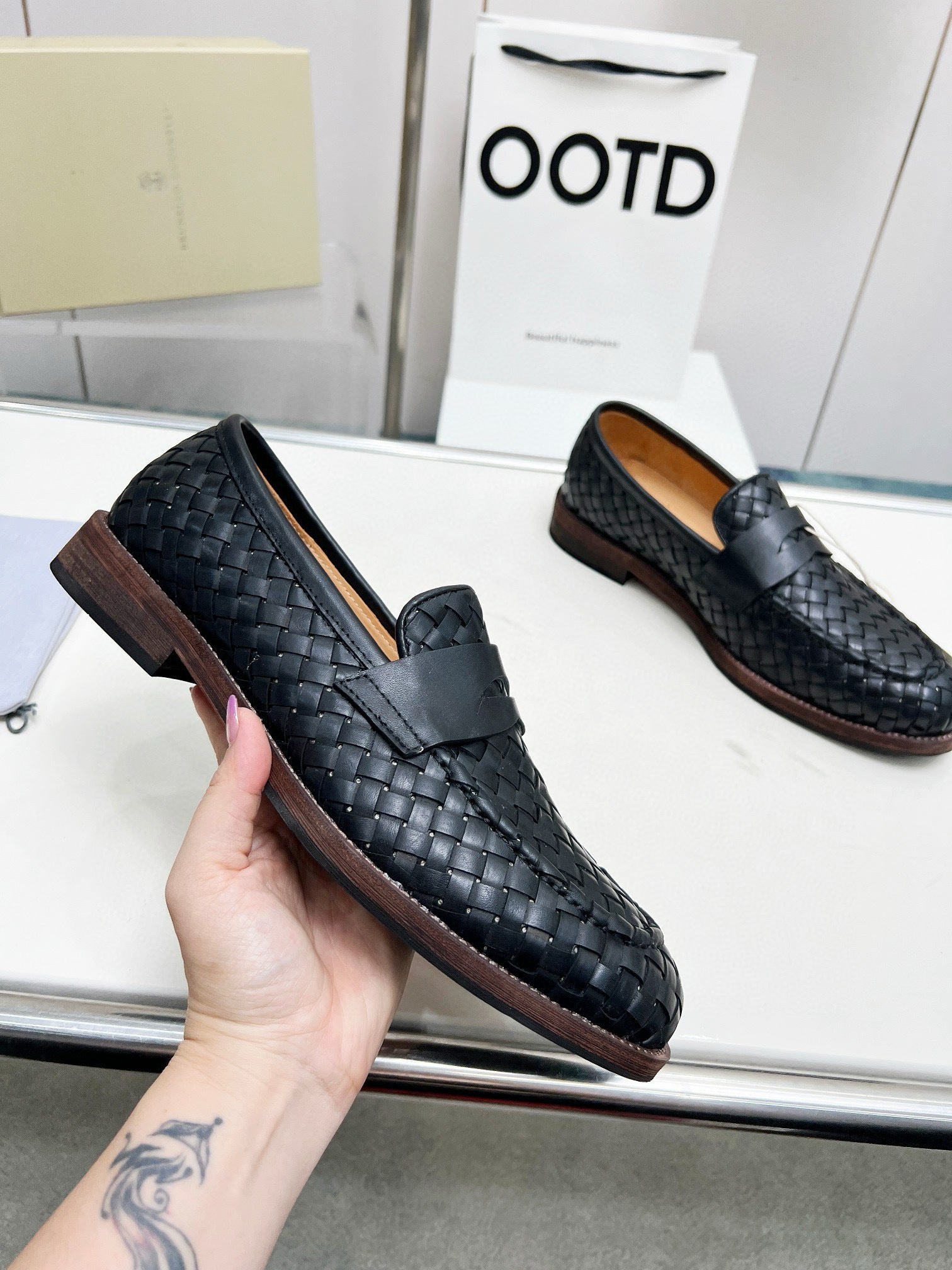 BRUNELLO INTRECCIATO LOAFER