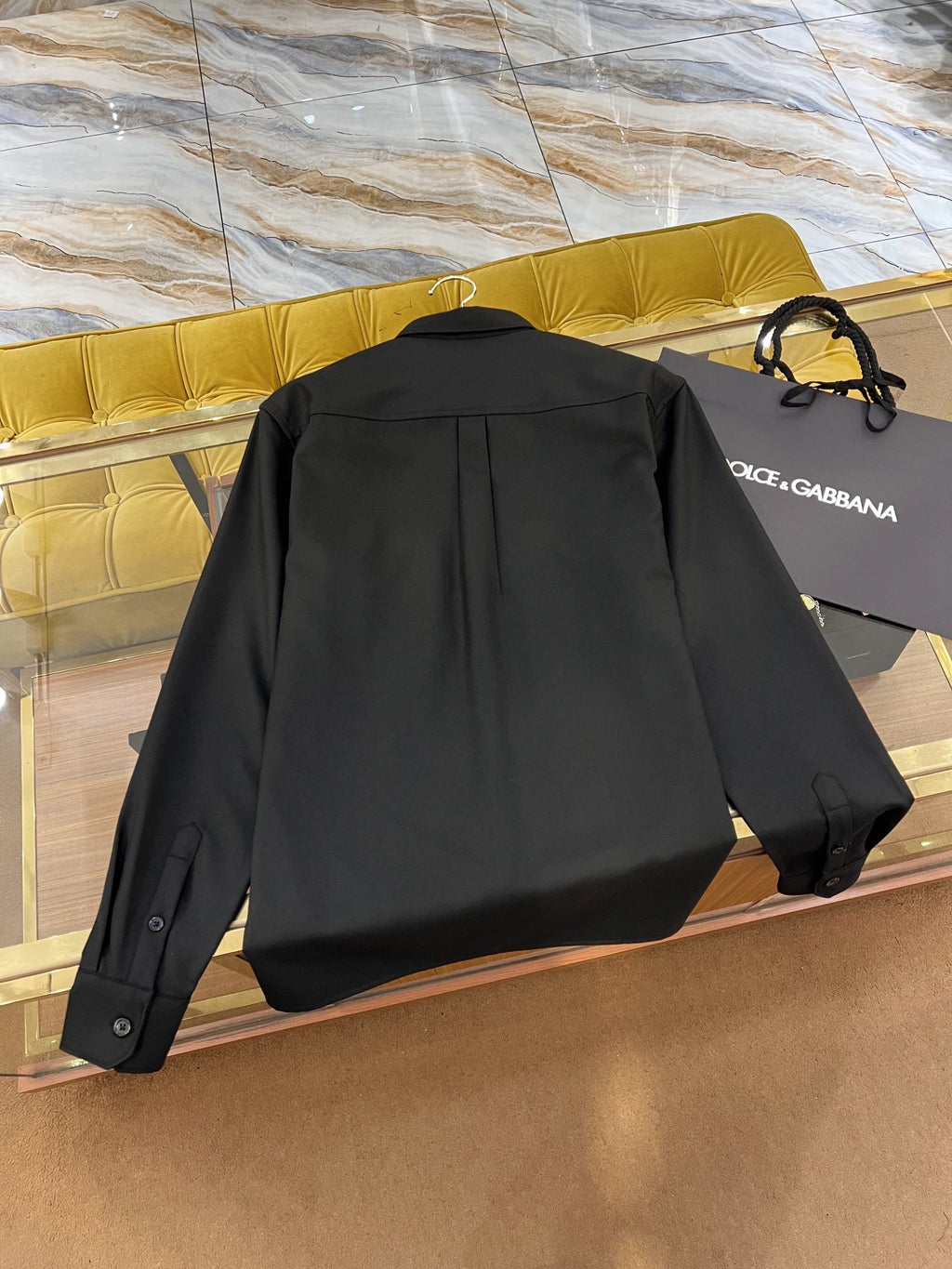 DOLCE & GABBANA LANA WOOL SHIRT