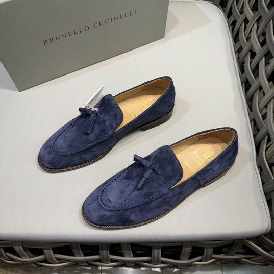 BRUNELLO SUEDE LOAFER