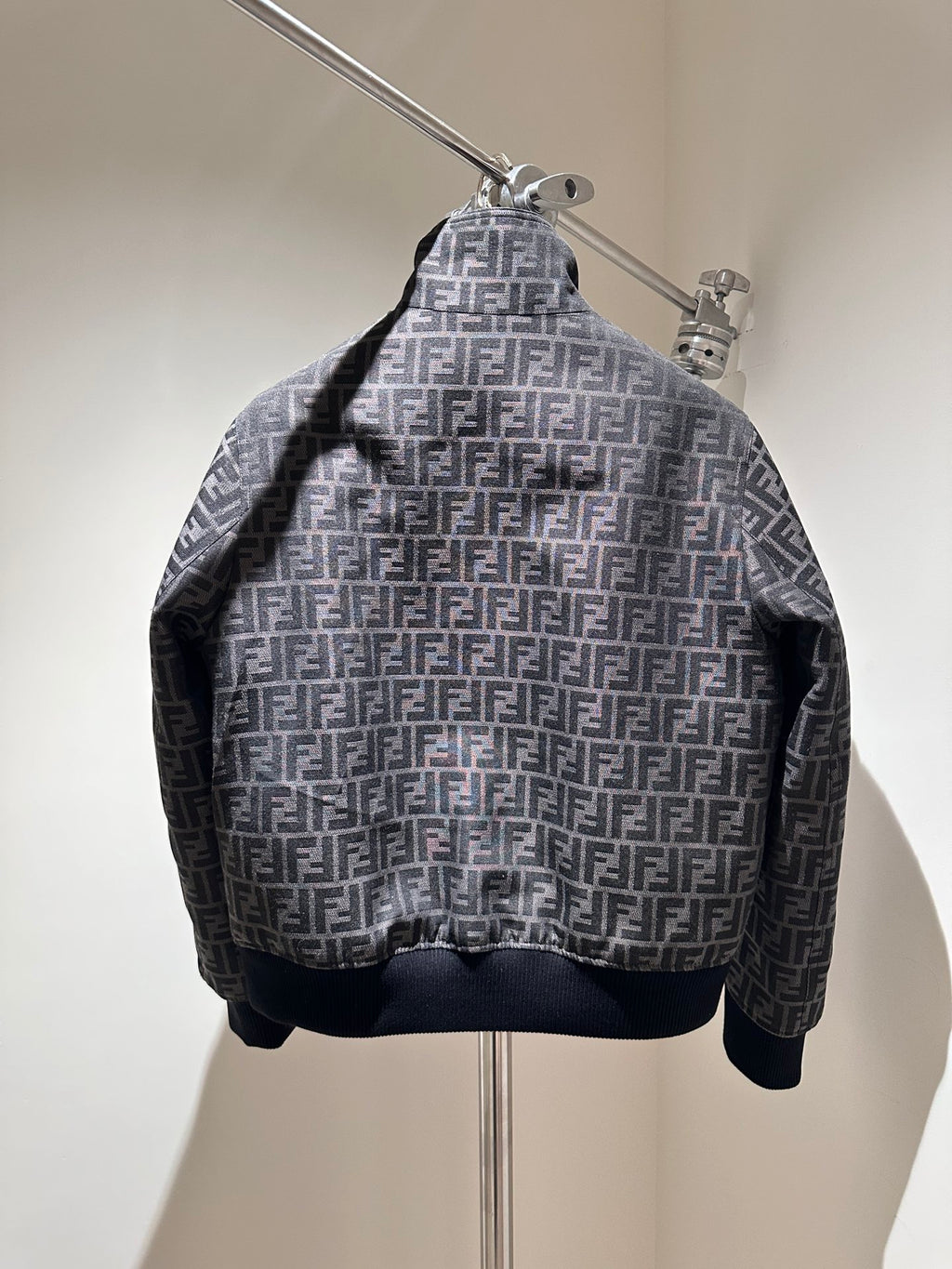 FENDI WOVEN FABRIC FF JACKET