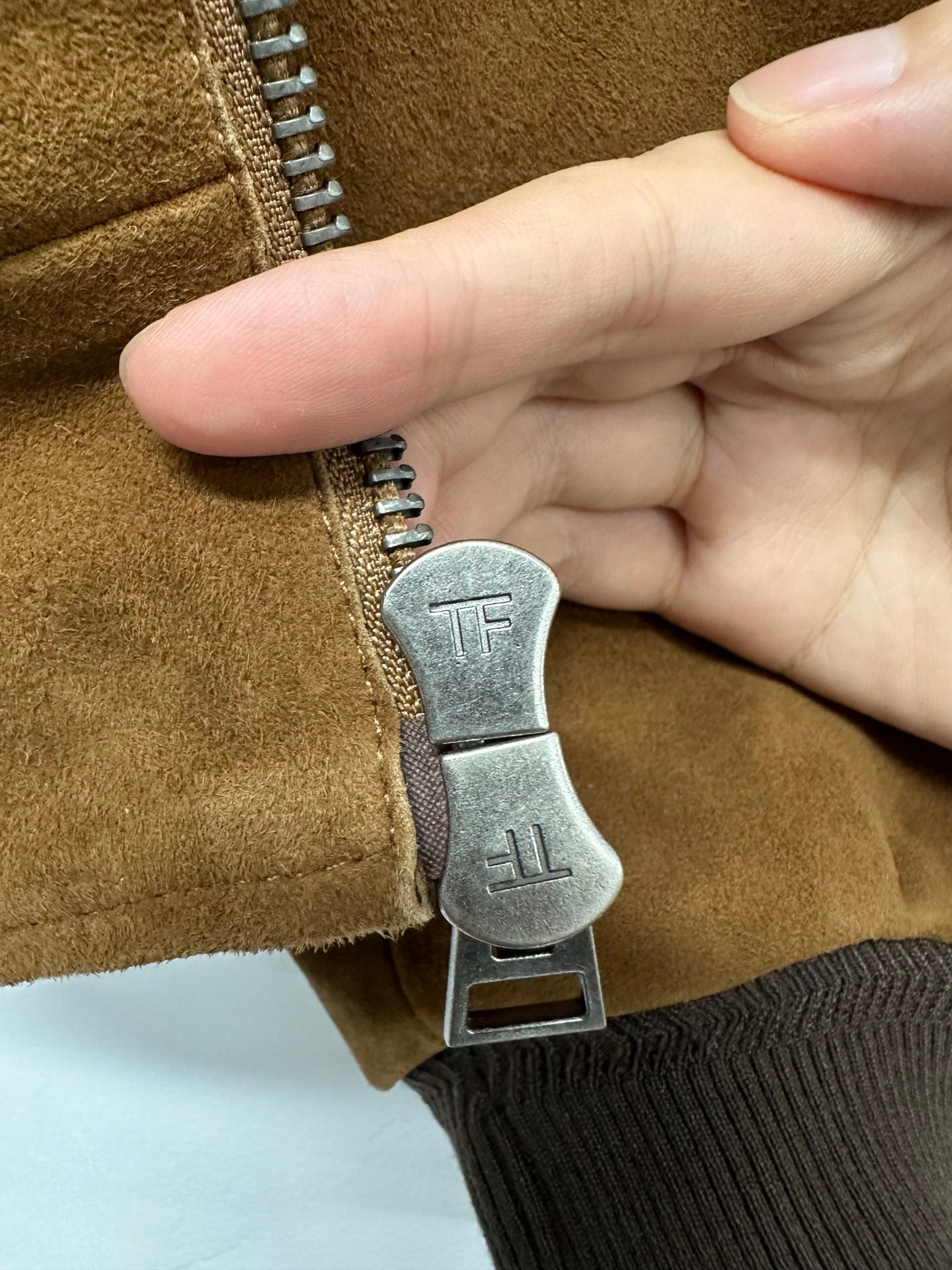 TOM FORD SUEDE LAMBSKIN