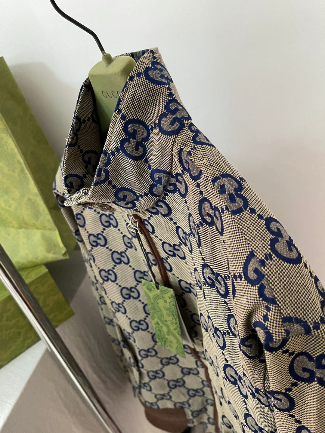 GUCCI MONOGRAM PATTERN JACKET