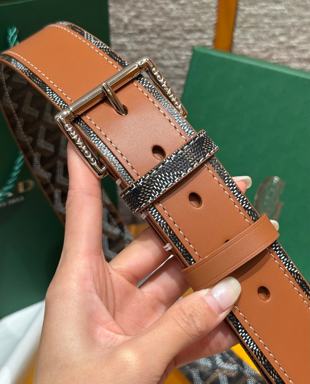GOYARD FLORIDA BELT