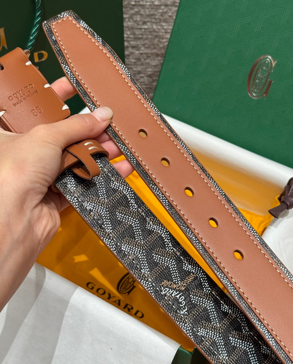 GOYARD FLORIDA BELT