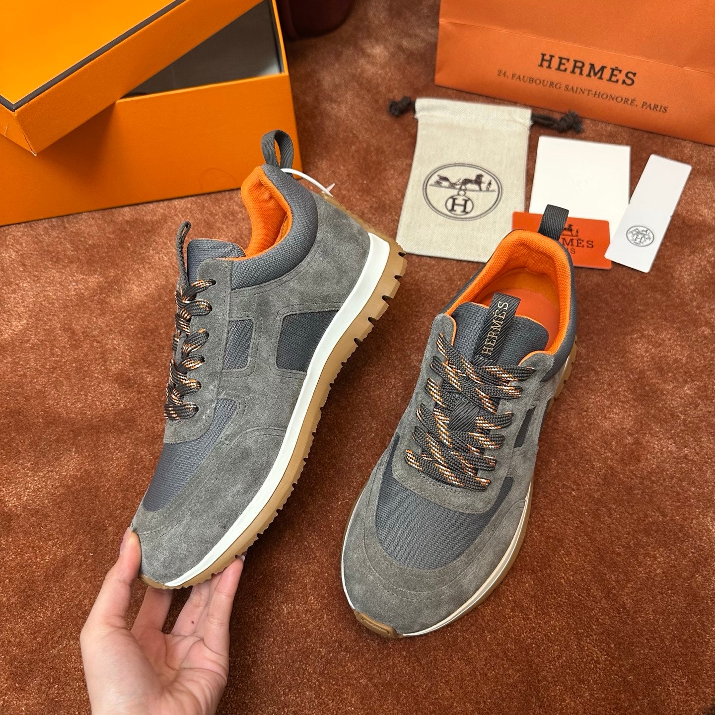 HERMES JIMMY SNEAKER