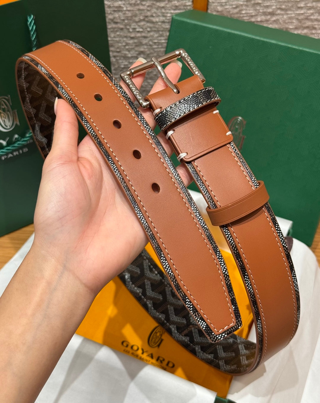 GOYARD FLORIDA BELT