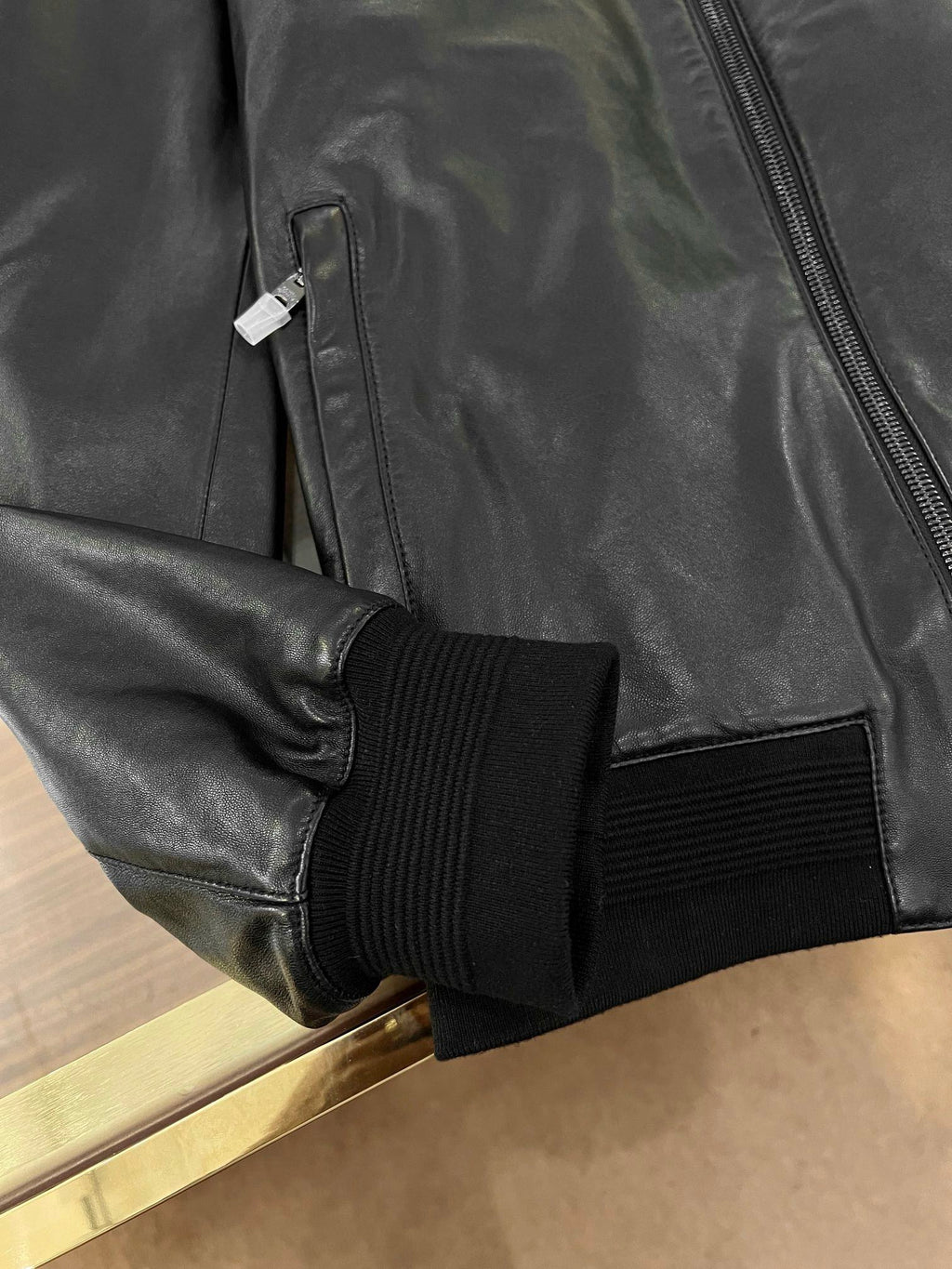 DOLCE & GABBANA LAMB LEATHER JACKET