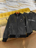 DOLCE & GABBANA LAMB LEATHER JACKET