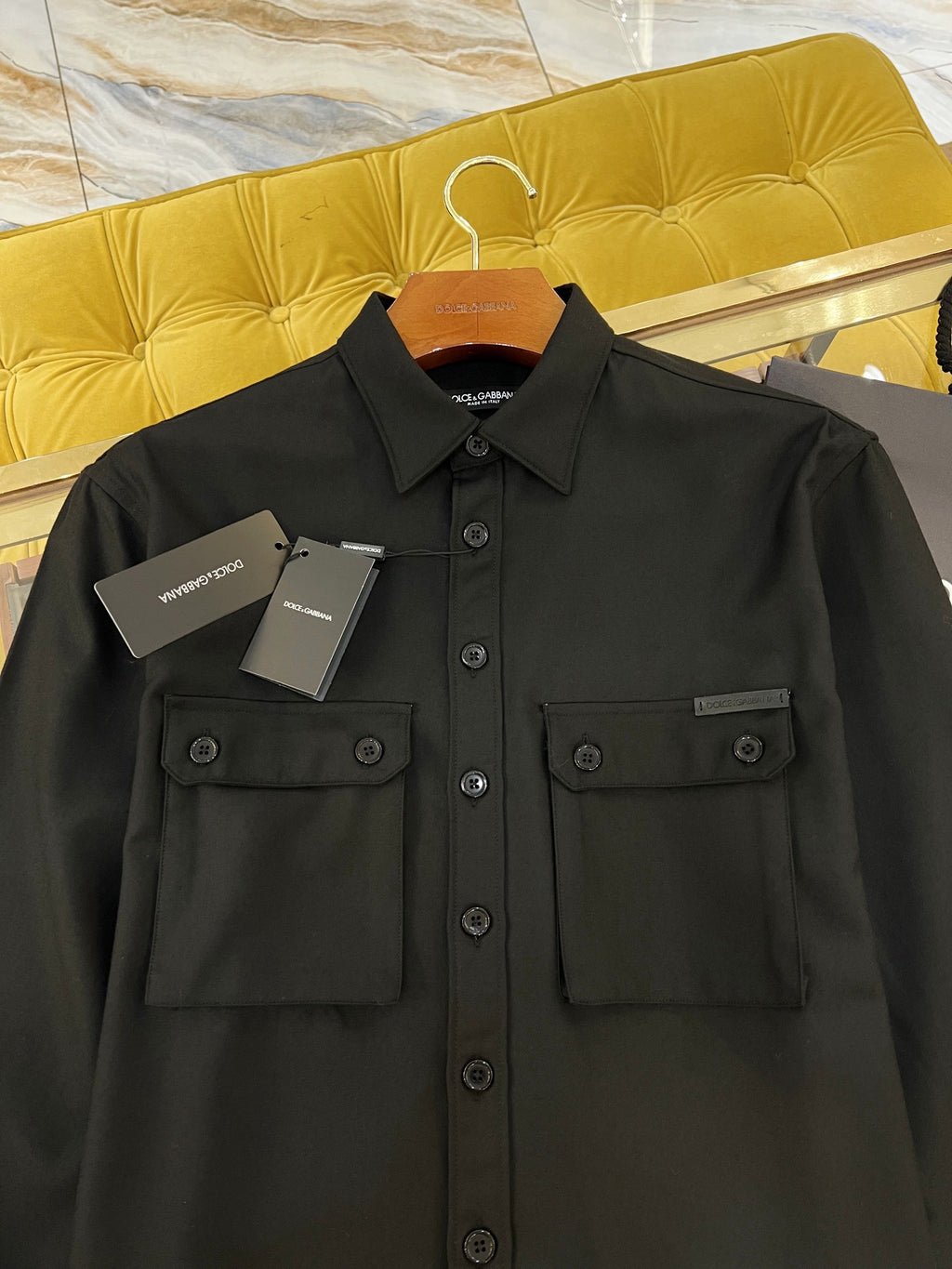 DOLCE & GABBANA LANA WOOL SHIRT