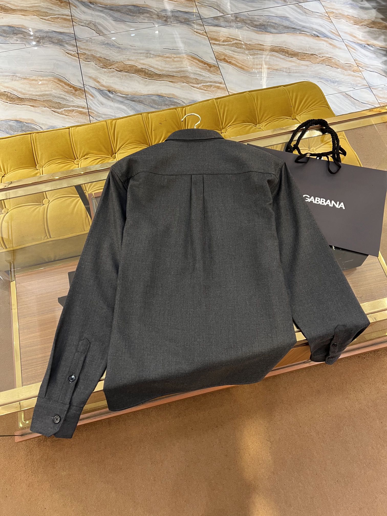 DOLCE & GABBANA LANA WOOL SHIRT