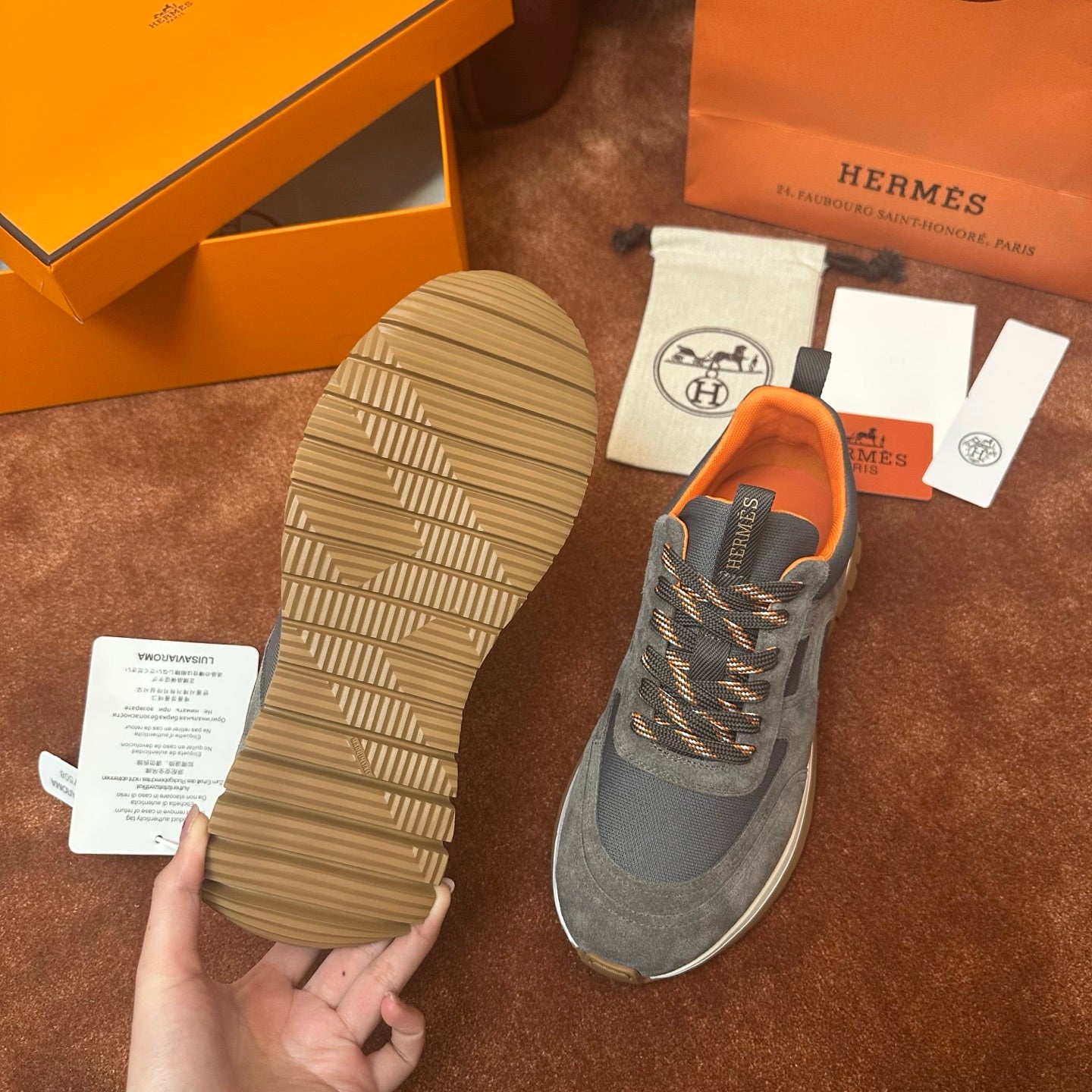 HERMES JIMMY SNEAKER