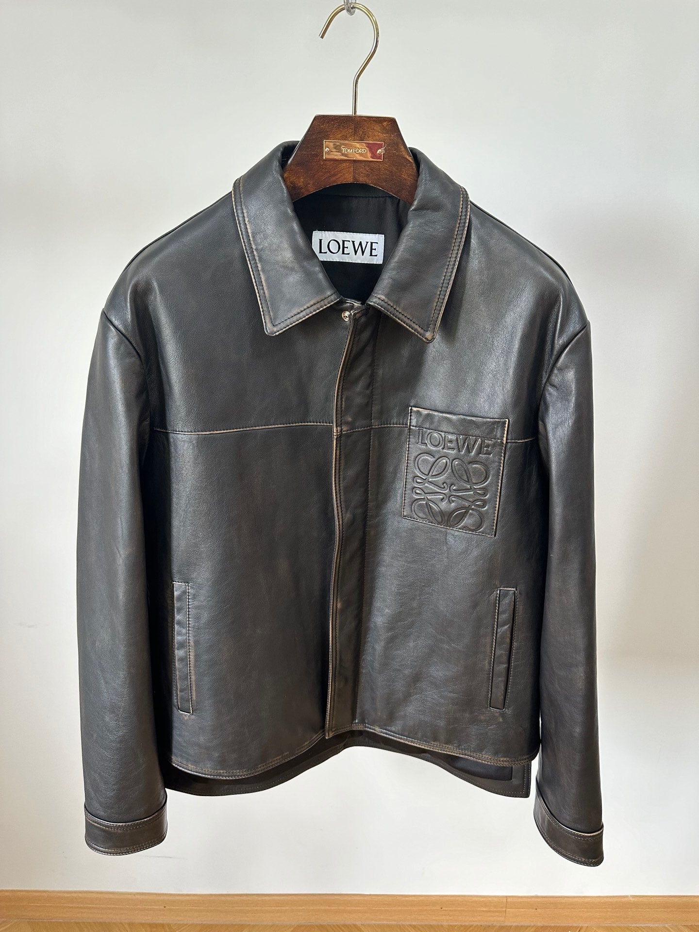LOEWE LEATHER SHIRT