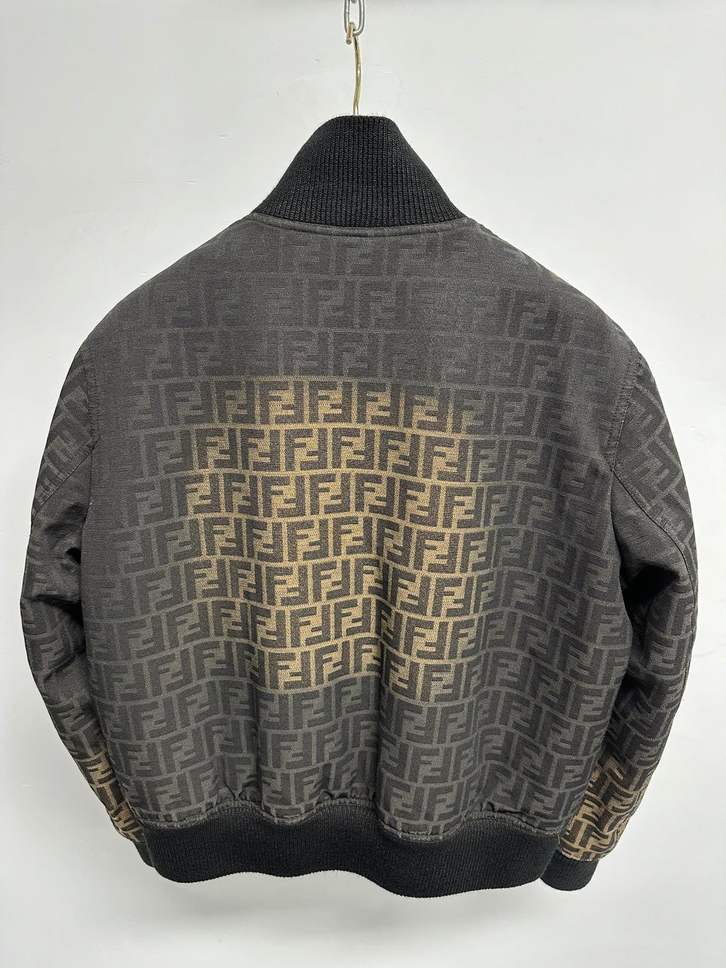 FENDI MONOGRAM WOVEN BOMBER