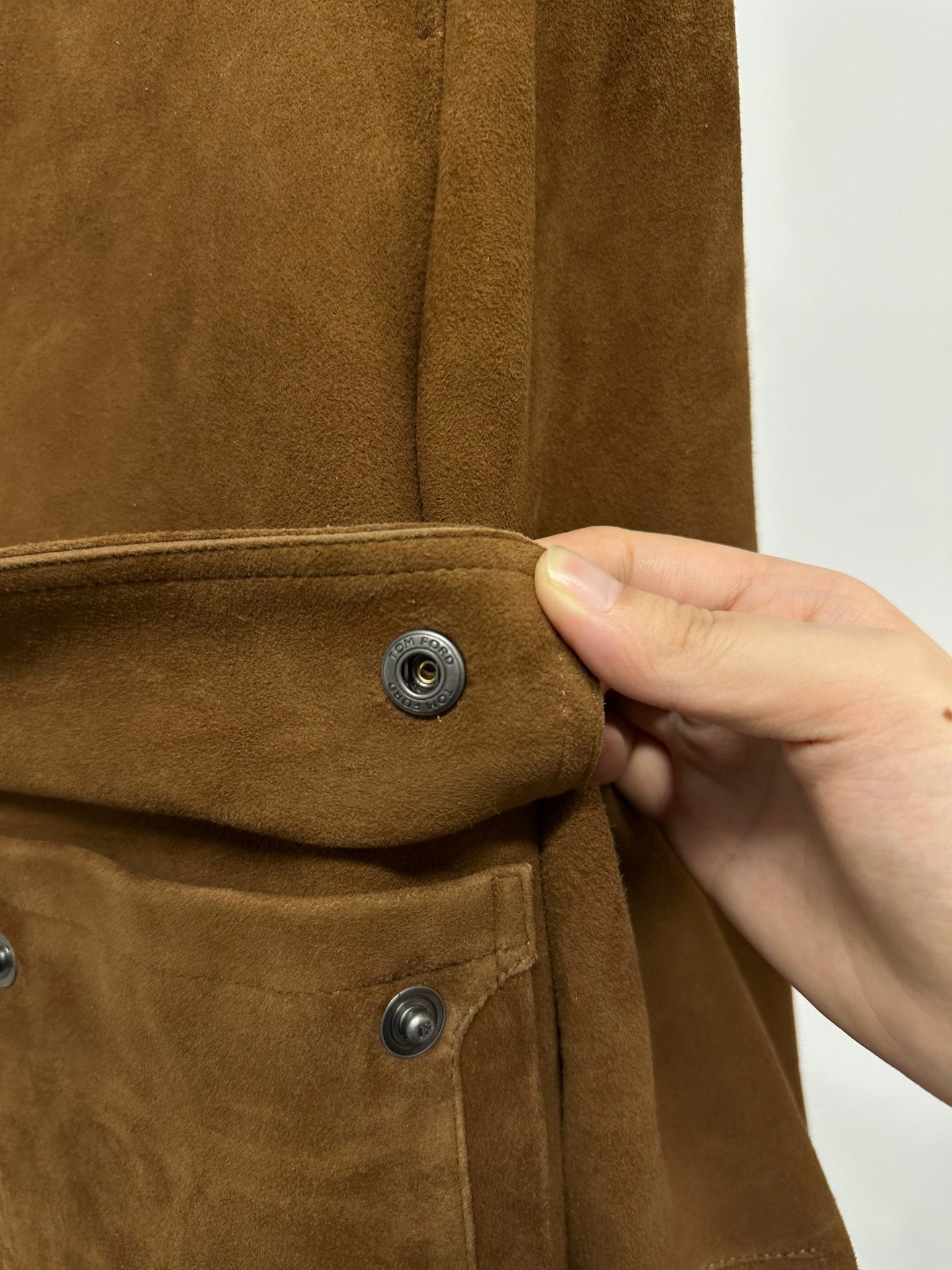 TOM FORD SUEDE LAMBSKIN