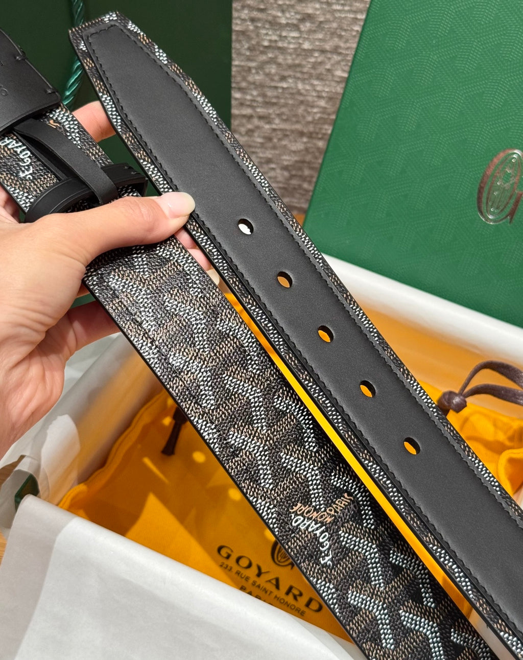 GOYARD FLORIDA BELT