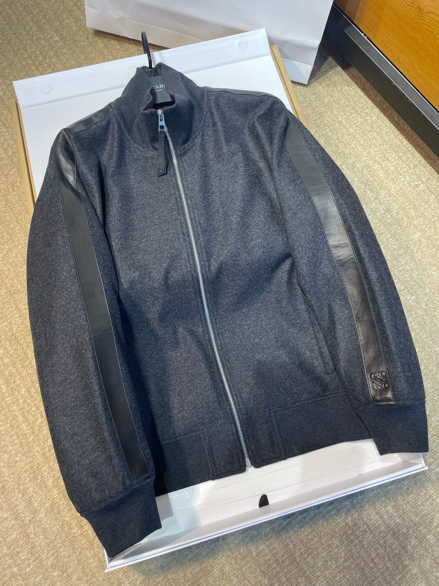 LOEWE CASHMERE BOMBER