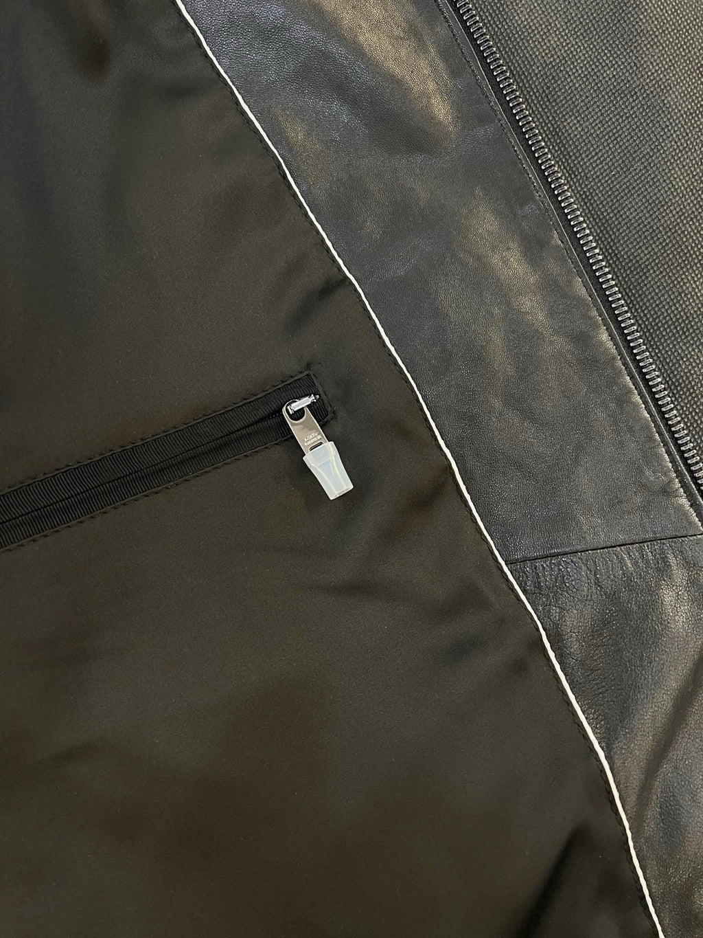 DOLCE & GABBANA LAMB LEATHER JACKET